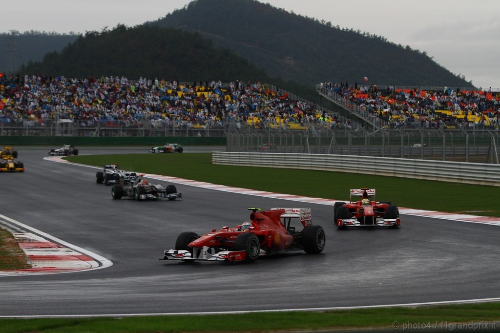 GP Corea, Gara, Fernando Alonso (ESP), Ferrari, F10 
