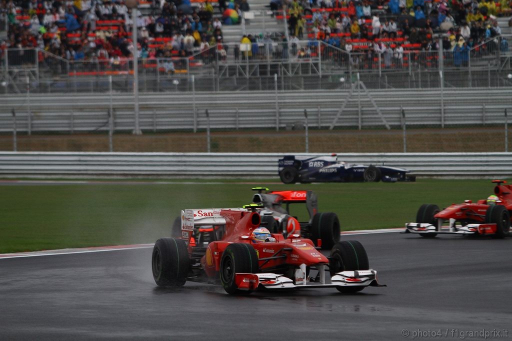 GP Corea, Gara, Fernando Alonso (ESP), Ferrari, F10 