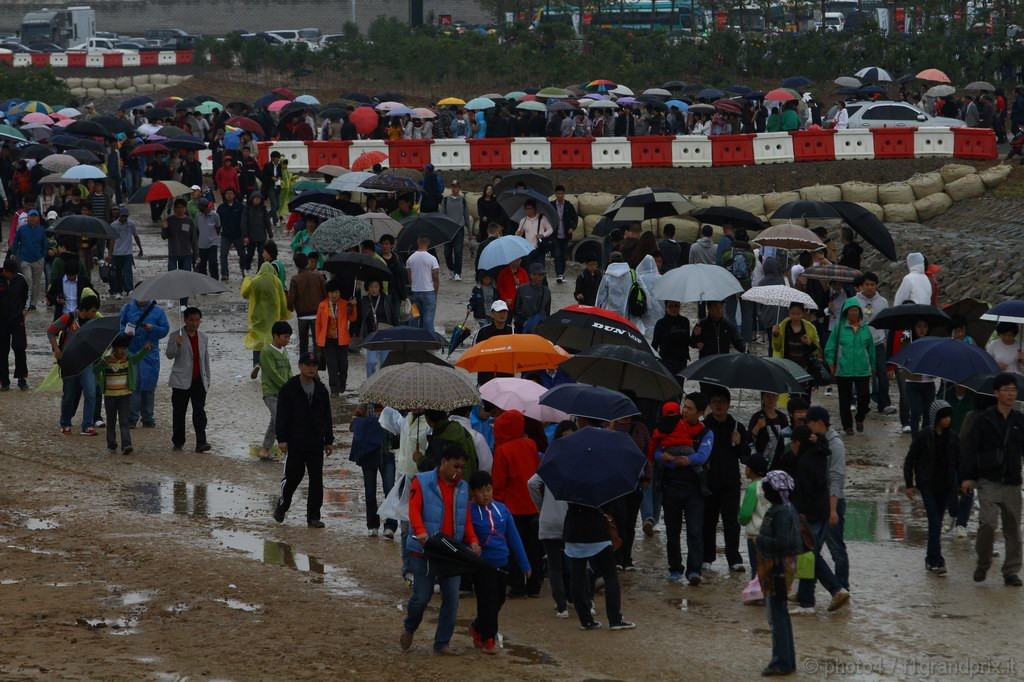 GP Corea, Gara, fans