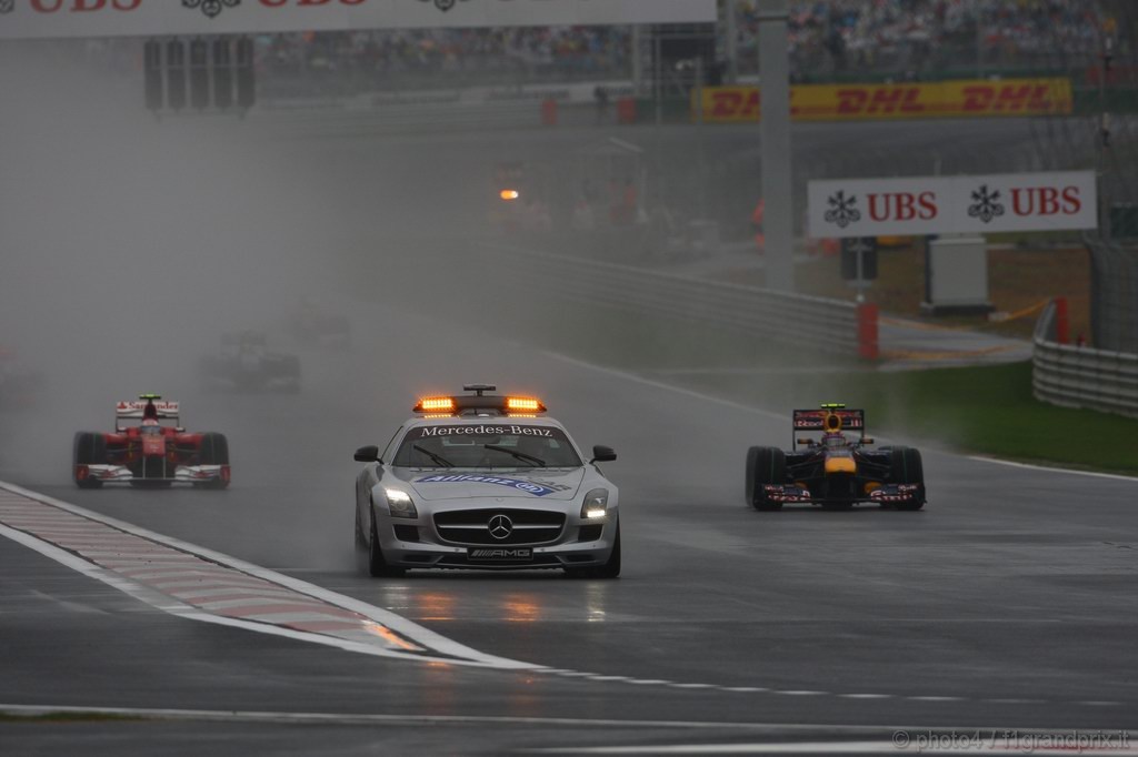 GP Corea, Gara, The Safety car on the track