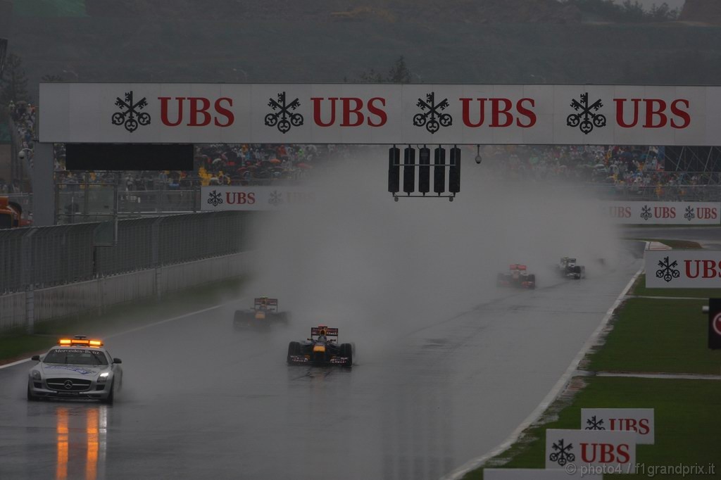 GP Corea, Gara, The Safety car on the track
