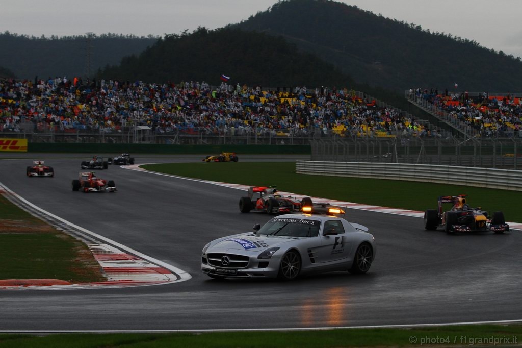 GP Corea, Gara, The Safety car on the track