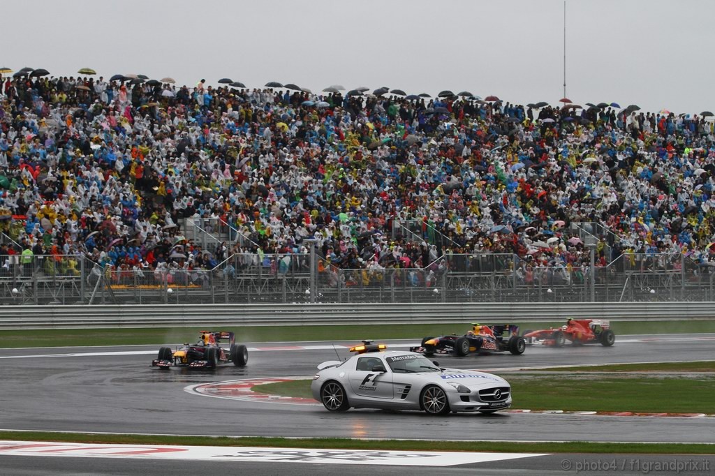 GP Corea, Gara, The Safety car on the track