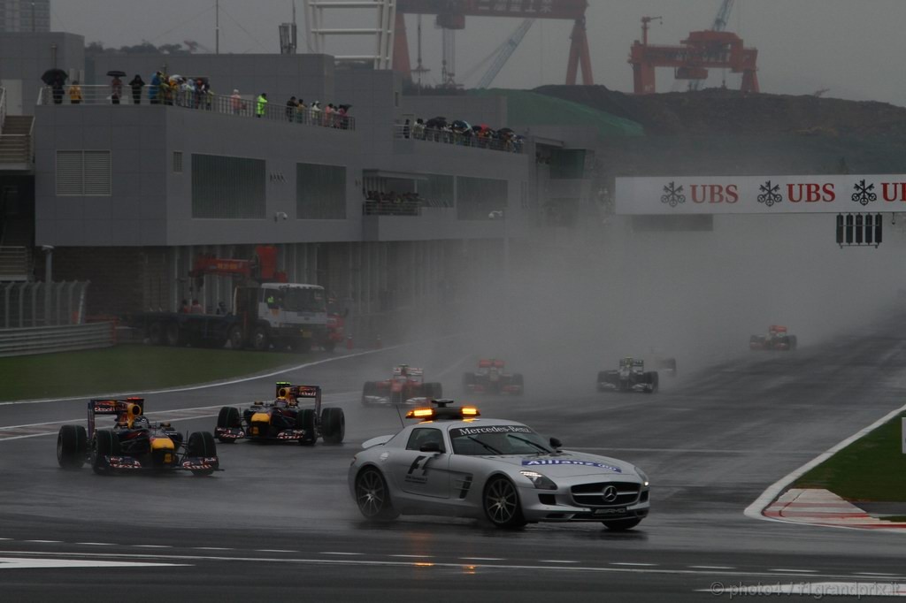 GP Corea, Gara, The Safety car on the track