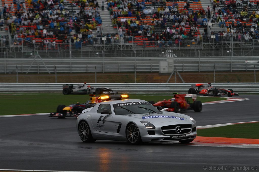 GP Corea, Gara, The Safety car on the track