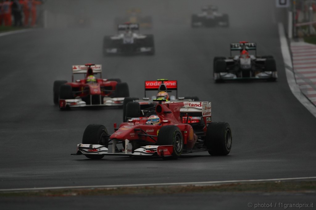 GP Corea, Gara, Fernando Alonso (ESP), Ferrari, F10 vincitore 