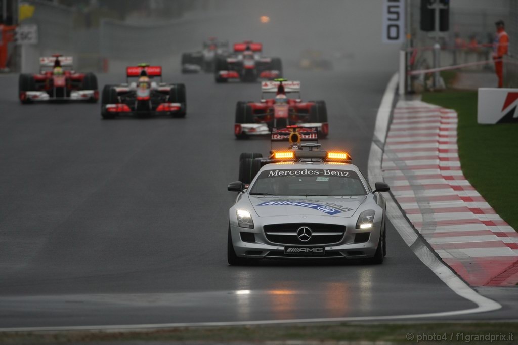 GP Corea, Gara, The Safety car on the track