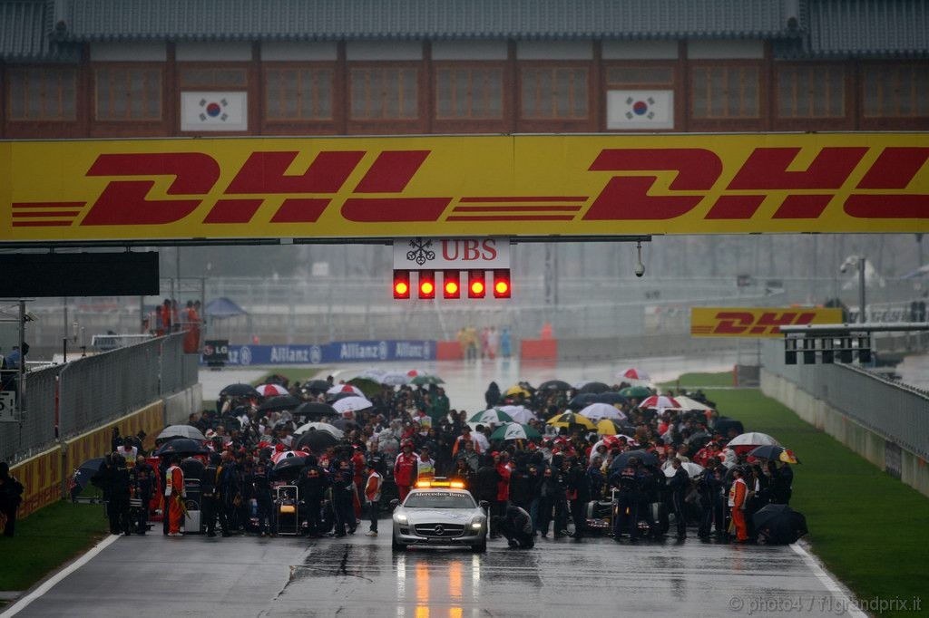 GP Corea, Gara, The Safety car on the track