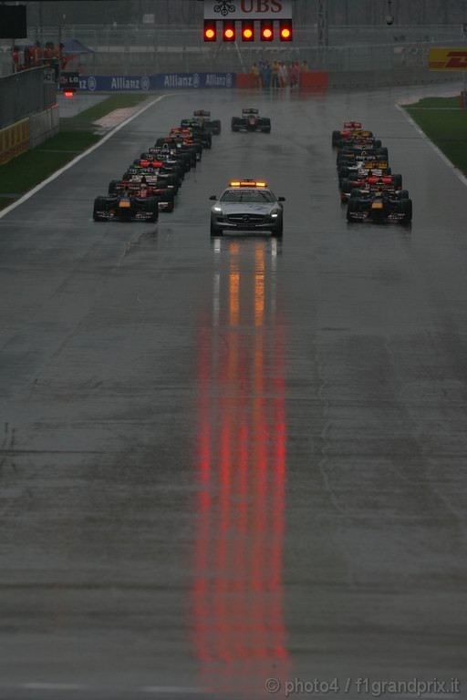 GP Corea, Gara, The Safety car on the track