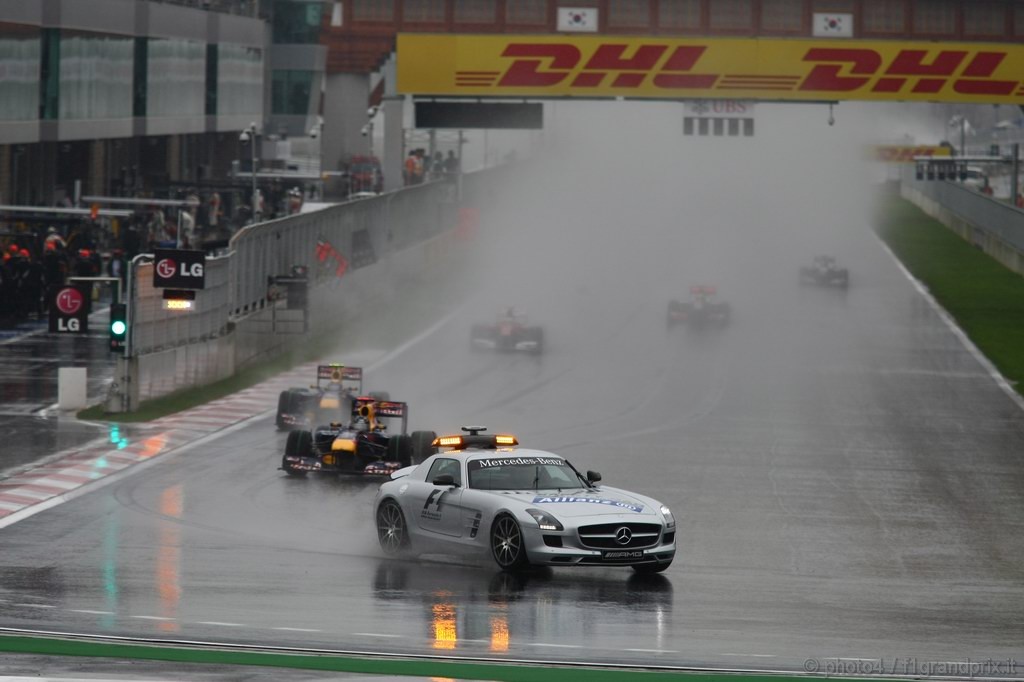 GP Corea, Gara, partenza 