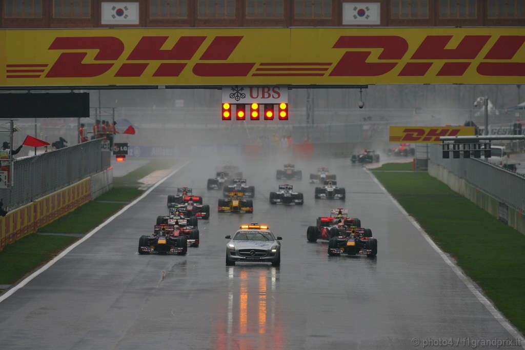 GP Corea, Gara, partenza 