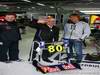 GP Corea, Domenica, Bernie Ecclestone (GBR) turns 80 next week e for a special birthday present the Red Bull team have given him a Zimmer frame with Sebastian Vettel (GER), Red Bull Racing, RB6 e Christian Horner (GBR), Red Bull Racing, Sporting Director 