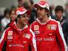 GP Corea, Domenica, Felipe Massa (BRA), Ferrari, F10 e Fernando Alonso (ESP), Ferrari, F10 