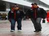 GP Corea, Domenica, Timo Glock (GER), Virgin Racing, VR-01  e Lucas Di Grassi (BRA), Virgin Racing, VR-01 