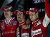 GP Corea, Gara, Fernando Alonso (ESP), Ferrari, F10 vincitore, Felipe Massa (BRA), Ferrari, F10 terzo e Christian Dyer (AUS), Ferrari Gara Engineer