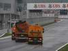 GP Corea, Gara, Trucks on the track to clear