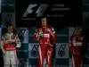 GP Corea, Gara, Fernando Alonso (ESP), Ferrari, F10 vincitore, Lewis Hamilton (GBR), McLaren  Mercedes, MP4-25 secondo e Felipe Massa (BRA), Ferrari, F10 terzo 