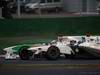 GP Corea, Gara, Adrian Sutil (GER), Force India F1 Team, VJM03 e Nick Heidfeld (GER), BMW Sauber F1 Team, C29  