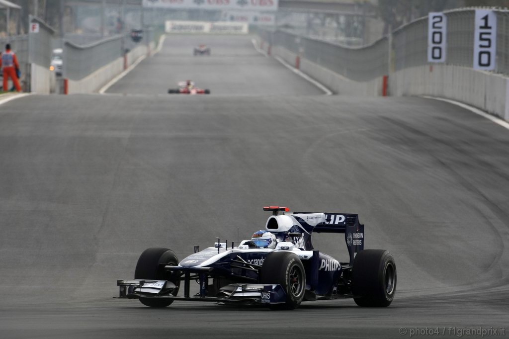 GP Corea, Prove Libere 3, Sabato, Rubens Barrichello (BRA), Williams, FW32 