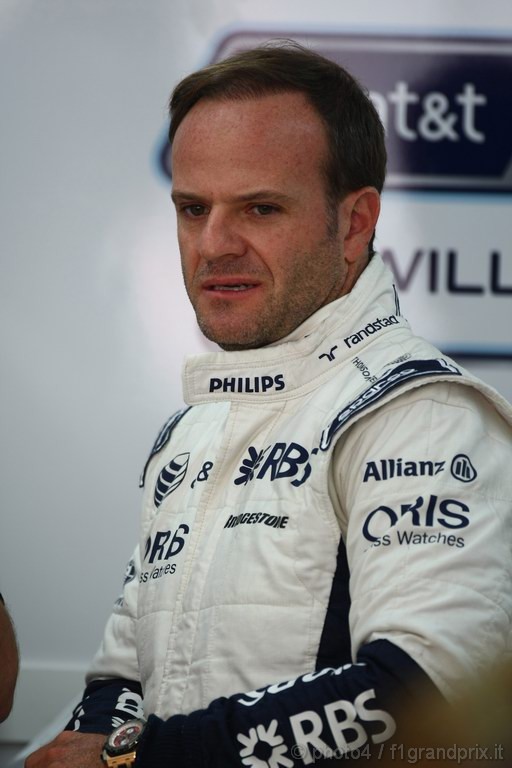 GP Corea, Prove Libere 3, Sabato, Rubens Barrichello (BRA), Williams, FW32