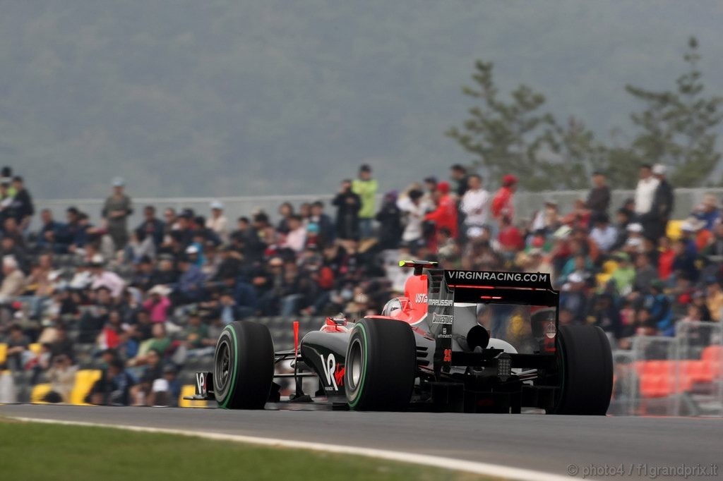 GP Corea, Prove Libere 3, Sabato, Lucas Di Grassi (BRA), Virgin Racing, VR-01 