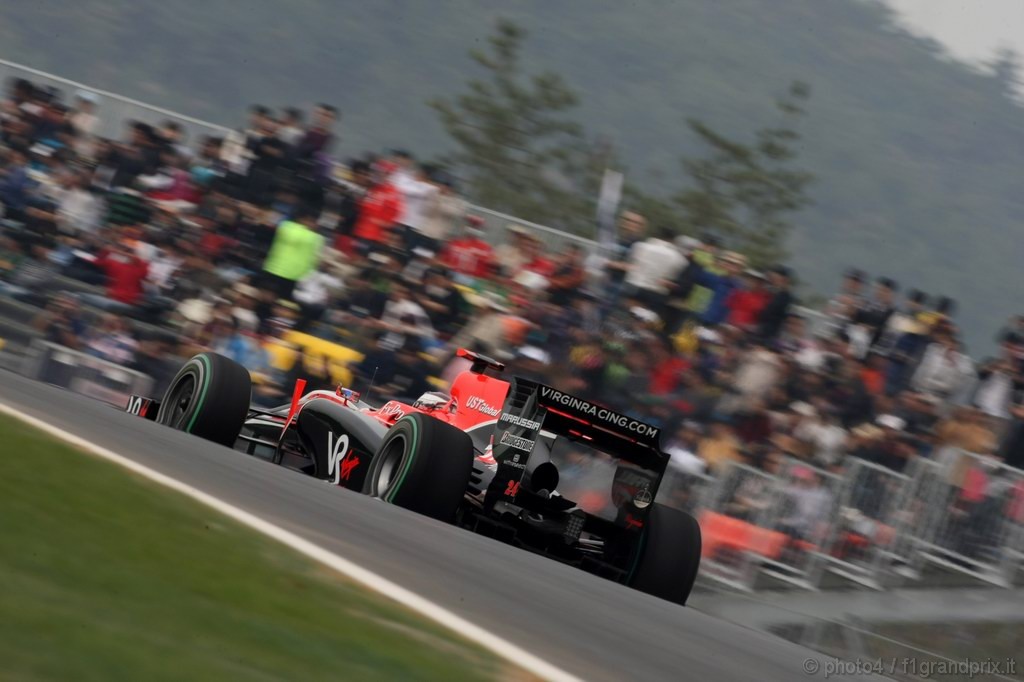GP Corea, Prove Libere 3, Sabato, Timo Glock (GER), Virgin Racing, VR-01  