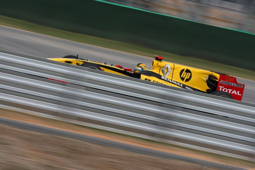 GP Corea, Prove Libere 3, Sabato, Robert Kubica (POL), Renault F1 Team, R30 