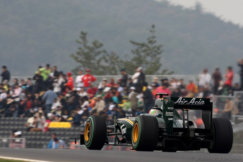 GP Corea, Prove Libere 3, Sabato, Jarno Trulli (ITA), Lotus Racing, T127 