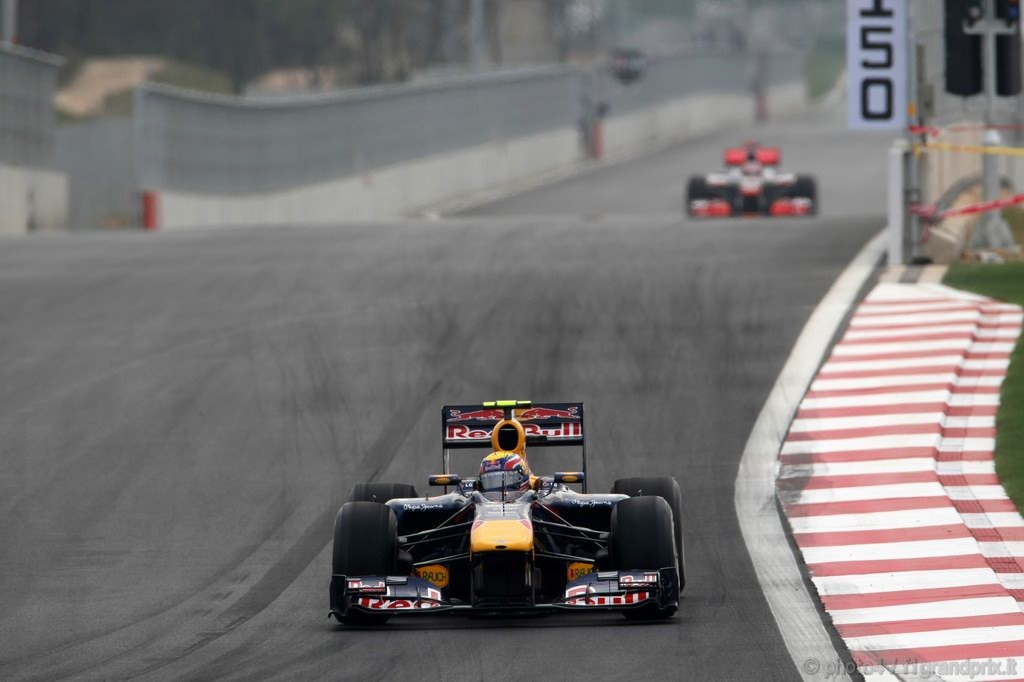 GP Corea, Prove Libere 3, Sabato, Mark Webber (AUS), Red Bull Racing, RB6 