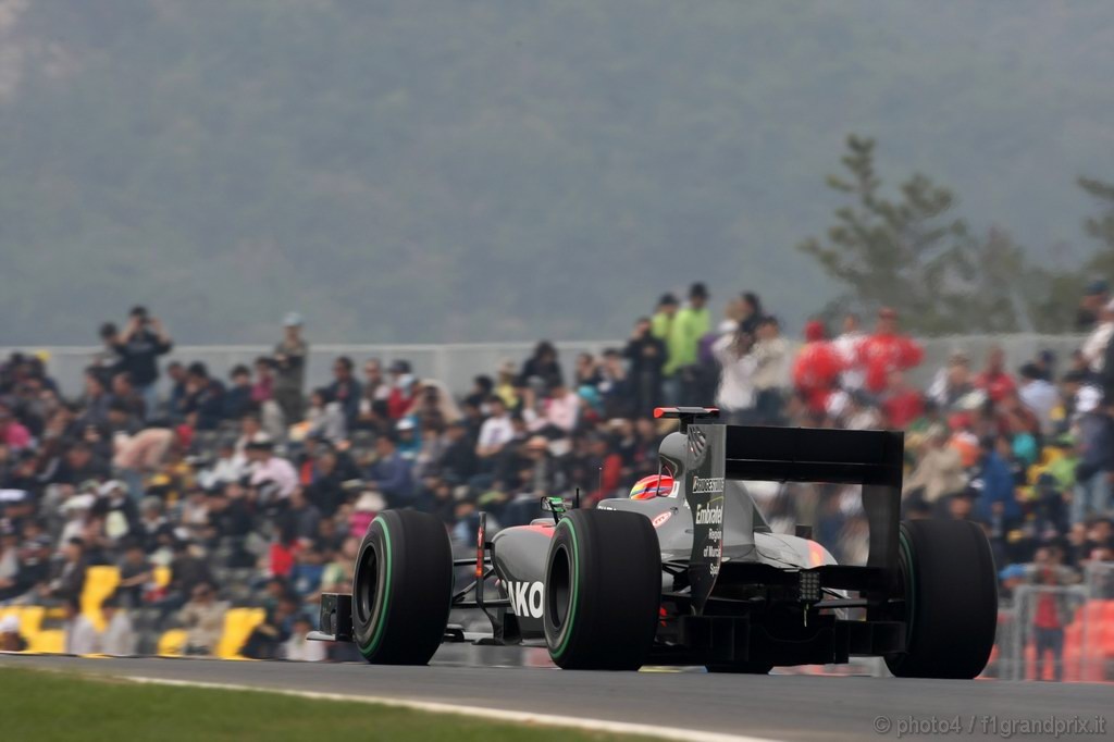 GP Corea, Prove Libere 3, Sabato, Sakon Yamamoto (JPN), Hispania Racing F1 Team (HRT), F110  