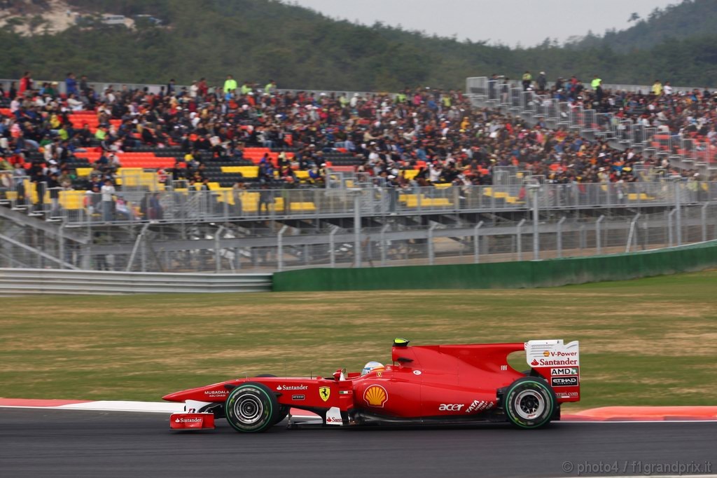 GP Corea, Prove Libere 3, Sabato, Fernando Alonso (ESP), Ferrari, F10 