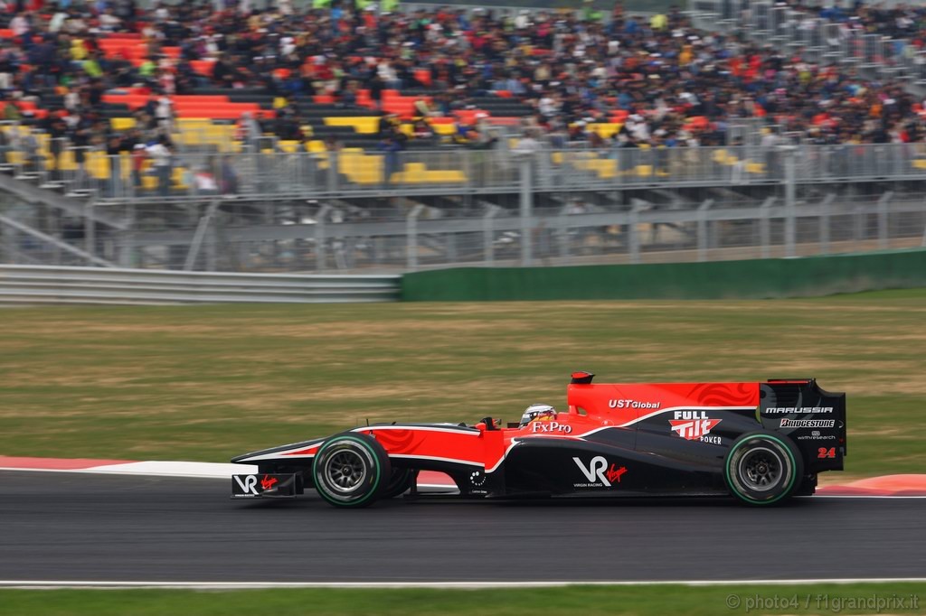 GP Corea, Prove Libere 3, Sabato, Timo Glock (GER), Virgin Racing, VR-01  