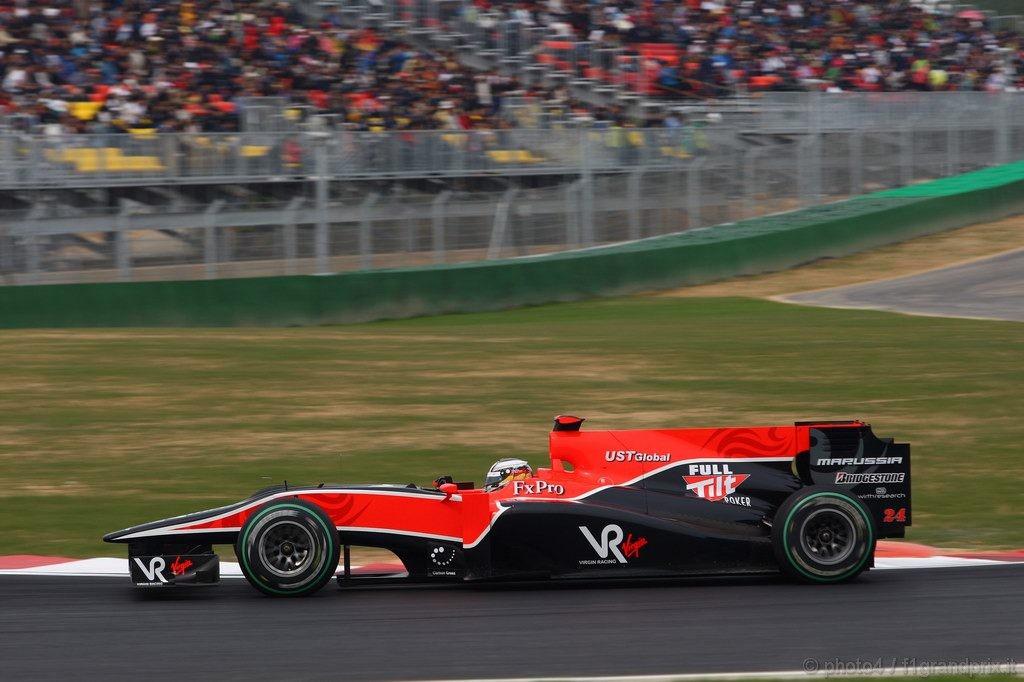 GP Corea, Prove Libere 3, Sabato, Timo Glock (GER), Virgin Racing, VR-01  