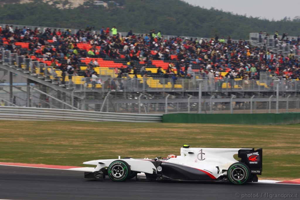 GP Corea, Prove Libere 3, Sabato, Kamui Kobayashi (JAP), BMW Sauber F1 Team, C29 