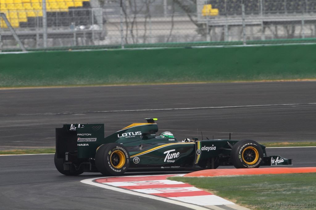 GP Corea, Prove Libere 3, Sabato, Heikki Kovalainen (FIN), Lotus Racing, T127 