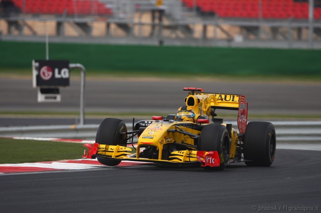 GP Corea, Prove Libere 3, Sabato, Robert Kubica (POL), Renault F1 Team, R30 