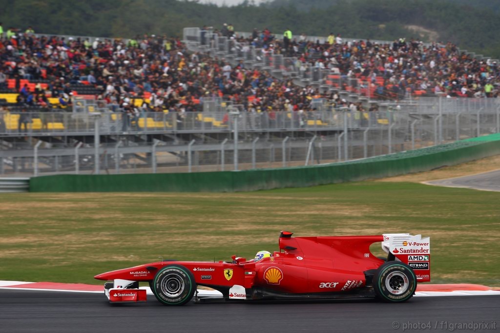 GP Corea, Prove Libere 3, Sabato, Felipe Massa (BRA), Ferrari, F10 