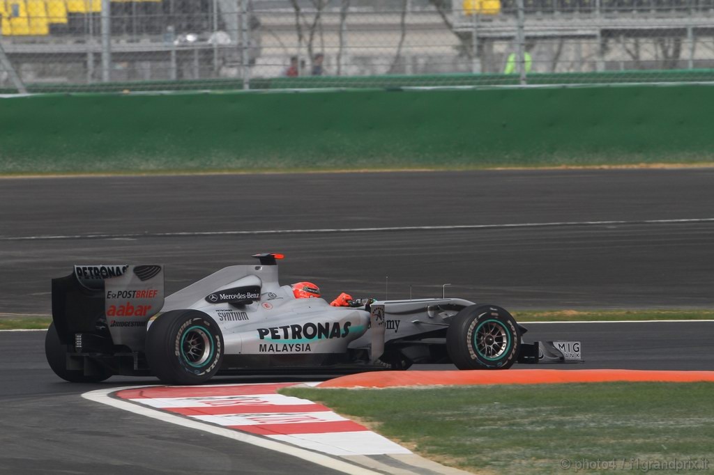 GP Corea, Prove Libere 3, Sabato, Michael Schumacher (GER), Mercedes GP  F1 Team, MGP W01 