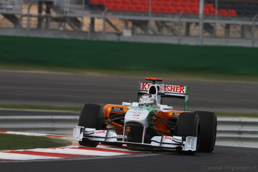 GP Corea, Prove Libere 3, Sabato, Adrian Sutil (GER), Force India F1 Team, VJM03 
