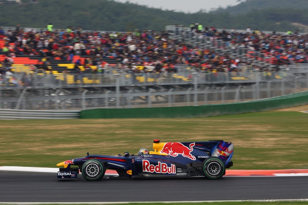 GP Corea, Prove Libere 3, Sabato, Sebastian Vettel (GER), Red Bull Racing, RB6 