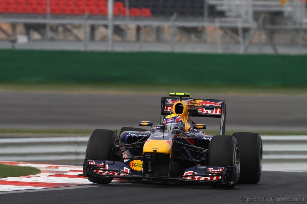 GP Corea, Prove Libere 3, Sabato, Mark Webber (AUS), Red Bull Racing, RB6 