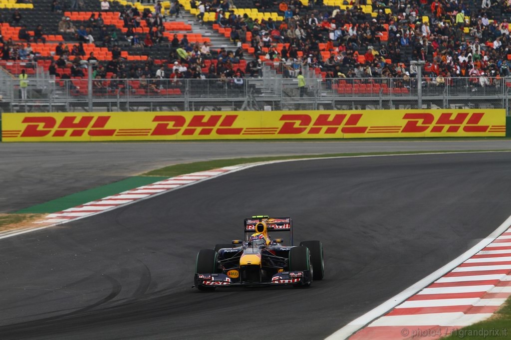 GP Corea, Prove Libere 3, Sabato, Mark Webber (AUS), Red Bull Racing, RB6 