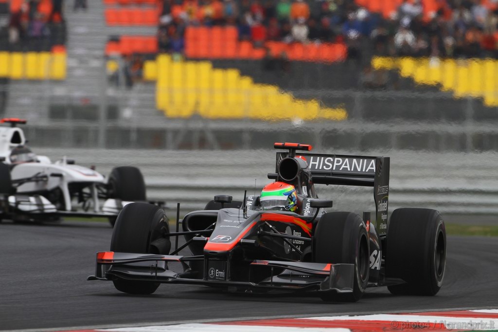 GP Corea, Prove Libere 3, Sabato, Sakon Yamamoto (JPN), Hispania Racing F1 Team (HRT), F110  