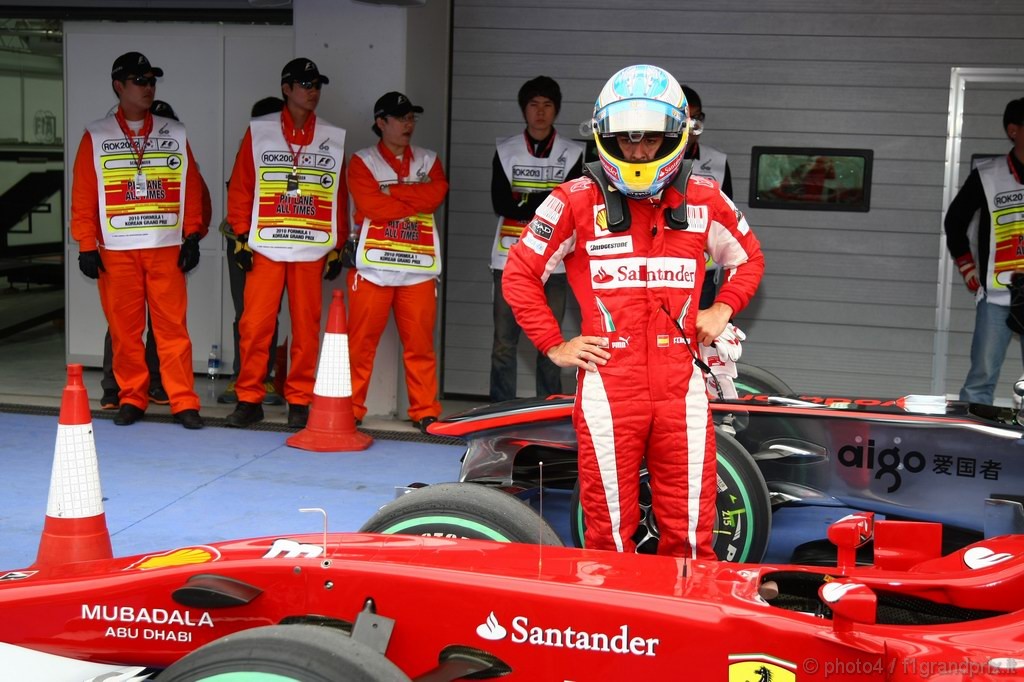 GP Corea, Qualifiche, Fernando Alonso (ESP), Ferrari, F10 