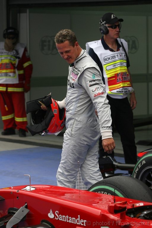 GP Corea, Qualifiche, Michael Schumacher (GER), Mercedes GP  F1 Team, MGP W01 