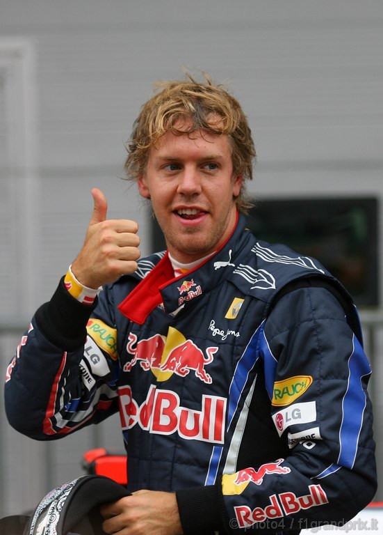 GP Corea, Qualifiche, Sebastian Vettel (GER), Red Bull Racing, RB6 pole position 