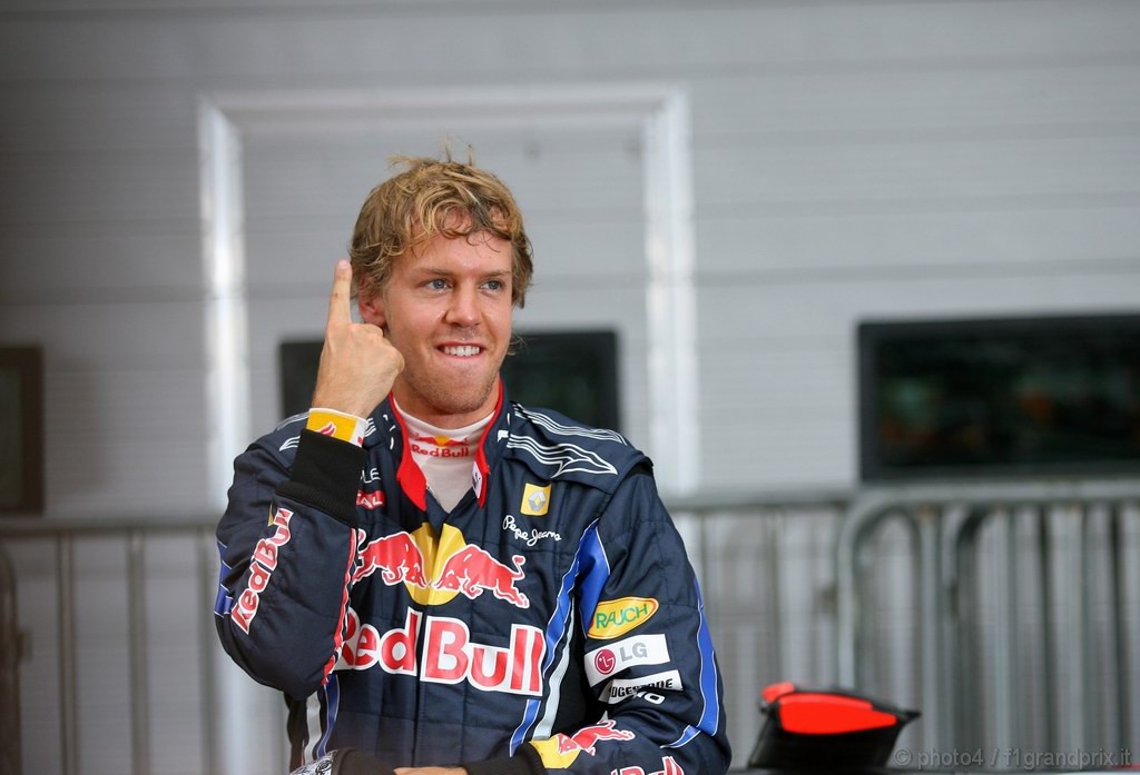 GP Corea, Qualifiche, Sebastian Vettel (GER), Red Bull Racing, RB6 pole position 