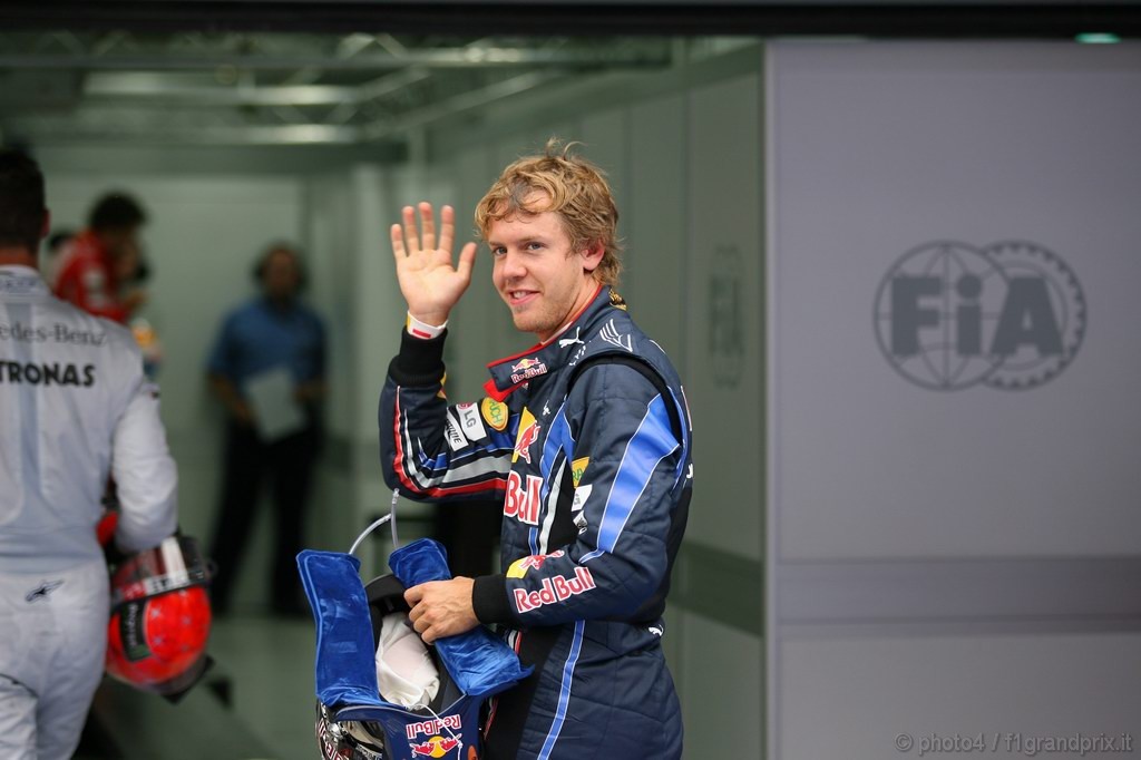 GP Corea, Qualifiche, Sebastian Vettel (GER), Red Bull Racing, RB6 pole position 