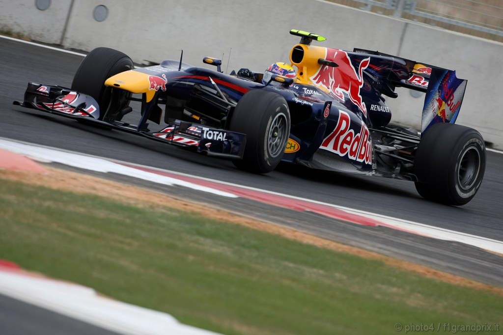 GP Corea, Qualifiche, Mark Webber (AUS), Red Bull Racing, RB6 