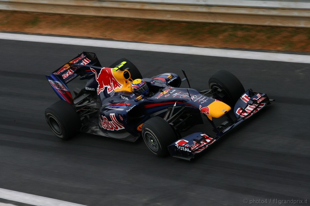GP Corea, Qualifiche, Mark Webber (AUS), Red Bull Racing, RB6 